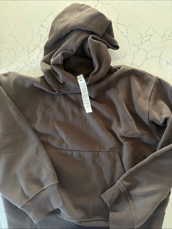 lululemon athletica Tops - Lululemon Women’s Steady State SuperLoft Oversized Hoodie—Walnut Crunch—XS NWT